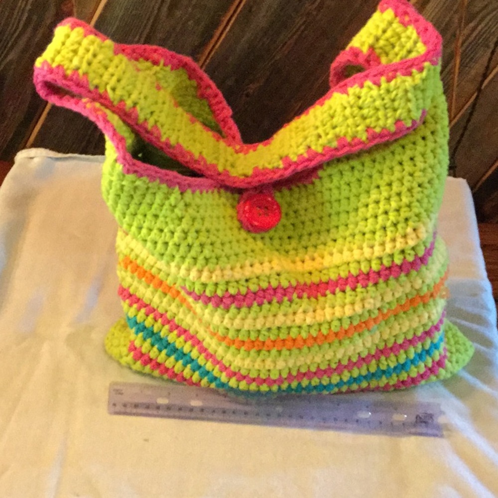 Groovy handbag! Handmade!